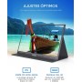 ARZOPA S1 Table Monitor Portátil Full HD de 15,6" y 1920x1080 Píxeles, Pantalla Móvil Externa IPS con HDMI/Tipo-C/USB-C para
