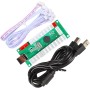 EG STARTS 2 Pieces Arcade LED Gamer DIY USB Encoder 2X Ellipse Oval Style Joystick 20x LED Arcade Buttons for PC Windows System