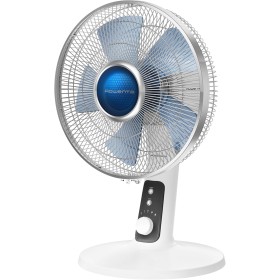 Rowenta Turbo Silence Extreme + Quiet Table Fan, 40 W Power, 30 cm Diameter, Turbo Mode, Auto Oscillation, 4 Settings, Night