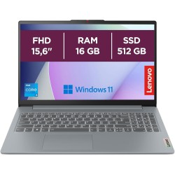 Lenovo IdeaPad Slim 3 Gen 8 – Ordenador Portátil 15.6" FHD Intel Core i5-13420H, 16 GB RAM, 512 GB SSD, Intel UHD Graphics, Lenovo IdeaPad Slim 3 Gen 8 – Ordenador Portátil 15.6" FHD Intel Core i5-13420H, 16 GB RAM, 512 GB SSD, Intel UHD Graphics,