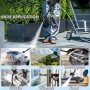 Hidrolimpiadora Bateria de 3 velocidades máx. 18V 200 bar/2900 PSI, portatil Pistola de Agua a presión con Boquilla Ajustable 6