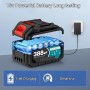 Hidrolimpiadora Bateria de 3 velocidades máx. 18V 200 bar/2900 PSI, portatil Pistola de Agua a presión con Boquilla Ajustable 6