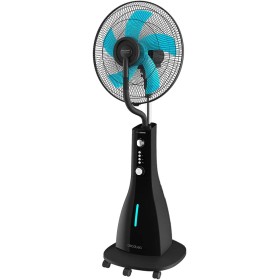Cecotec EnergySilence 590 Freshessence Water Misting Fan with Timer 90 W, 5 Blades 40 cm Diameter, Oscillating, 3 Speeds, Tank 3