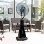 Cecotec EnergySilence 590 Freshessence Water Misting Fan with Timer 90 W, 5 Blades 40 cm Diameter, Oscillating, 3 Speeds, Tank 3