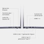 Dell 15 Ordenador PortátilDC15250 15.6" FHD (1920 x 1080) 120 Hz, Procesador Intel Core i5-1334U, Gráficos Intel UHD, 16GB RAM,