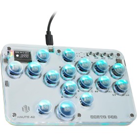 Arcade Stick, Arcade Fighting Stick for PS4/Switch/PC/PS3, Street Fight Keyboard with Turbo and Custom RGB Functions (G16)
