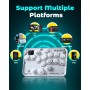 Arcade Stick, Arcade Fighting Stick for PS4/Switch/PC/PS3, Street Fight Keyboard with Turbo and Custom RGB Functions (G16)