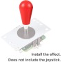 EG STARTS 2X Arcade Joystick's Oval Balltop, Arcade Ellipse Topball Handle Use for 2 Players Arcade Joystick DIY Kit Sanwa
