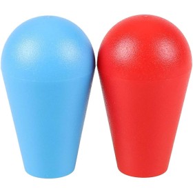 EG STARTS 2X Arcade Joystick's Oval Balltop, Arcade Ellipse Topball Handle Use for 2 Players Arcade Joystick DIY Kit Sanwa