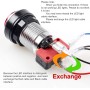 Fosiya 2 Player Arcade Joystick LED Chrome Starter Buttons for PC MAME Raspberry Pi Video Games Arcade Parts Cabinet (Mixed