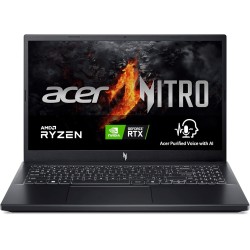 Acer Nitro V 15 ANV15-41-R0ZK, Ordenador Portátil Gaming 15.6" Full HD 165Hz (AMD Ryzen 7 7735HS, 16GB RAM, 512 GB SSD, NVIDIA Acer Nitro V 15 ANV15-41-R0ZK, Ordenador Portátil Gaming 15.6" Full HD 165Hz (AMD Ryzen 7 7735HS, 16GB RAM, 512 GB SSD, NVIDIA
