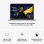 Apple MacBook Pro portátil con chip M4, CPU y GPU de 10 núcleos: diseñado para Apple Intelligence, pantalla Liquid Retina XDR de
