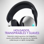 Alienware Dual Mode Wireless Gaming Headset - AW720H (Lunar Light)