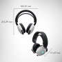 Alienware Dual Mode Wireless Gaming Headset - AW720H (Lunar Light)