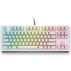 Alienware AW420K Teclado Gaming sin Teclado Numérico, Diseño Compacto, Switches CHERRY MX Red, USB, Anti-Ghosting, N-Key