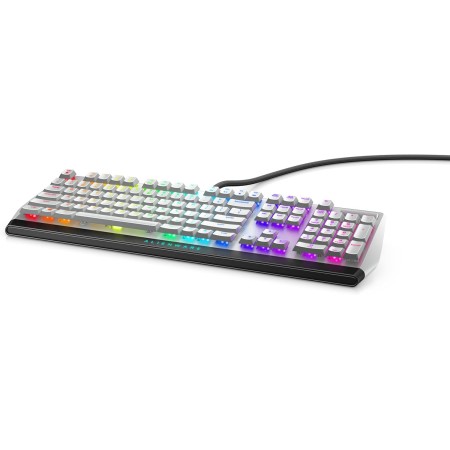Alienware AW420K Teclado Gaming sin Teclado Numérico, Diseño Compacto, Switches CHERRY MX Red, USB, Anti-Ghosting, N-Key