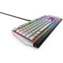 Alienware AW420K Teclado Gaming sin Teclado Numérico, Diseño Compacto, Switches CHERRY MX Red, USB, Anti-Ghosting, N-Key