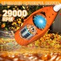 Soplador de Hojas 21V, Soplador Eléctrico Inalámbrico con Batería de 3,0 Ah y Cargador, Flujo de Aire de 226 KM/H, Soplador a