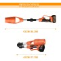 Soplador de Hojas 21V, Soplador Eléctrico Inalámbrico con Batería de 3,0 Ah y Cargador, Flujo de Aire de 226 KM/H, Soplador a
