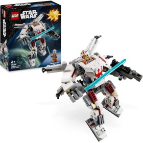 LEGO Star Wars Meca ala-X de Luke Skywalker Juguete de Construcción con Minifigura para Coleccionar y Espada Láser, Juego de