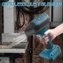 Jet Dry Mini Soplador de hojas de 4 marchas para Bosch 18 V GBA batería Mini aire comprimido Duster, Jet Dry Dust Blower,