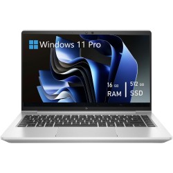 HP EliteBook 645 G9 Portátil Ordenador Empresarial,14 Pulgadas FHD (1920 x 1080), AMD Ryzen 5 Pro 5675U, 16GB de RAM, 512GB de