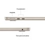 Apple 2025 MacBook Air de 13 Pulgadas con Chip M4: diseñado para Apple Intelligence, Pantalla Liquid Retina de 13,6 Pulgadas, 16