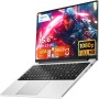 Ordenador Portáti de 15,6 Pulgadas, Win 11 PC Portátil 8GB LPDDR4 256GB SSD, Laptop Celeron N4000 CPU, Computadora Portatil