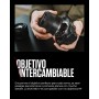 Canon EOS R50 Cuerpo Cámara Mirrorless + Objetivo RF-S 18-45 mm F4.5-6.3 IS STM, Cámara Evil APS-C (24,2 MP) -4 EV, Vídeo 4K 30