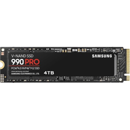 SAMSUNG SSD Interno 990 PRO 1TB PCIe 4.0 (hasta 7,450MB/s) NVMe M.2 (2280) (MZ-V9P1T0CW)