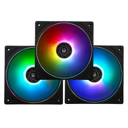 Thermalright TL-S12-S Ventilador de CPU de 120 mm Case Fan ARGB, conector PWM de 4 pines, ventilador de ordenador silencioso con Thermalright TL-S12-S Ventilador de CPU de 120 mm Case Fan ARGB, conector PWM de 4 pines, ventilador de ordenador silencioso con
