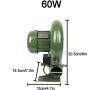 Soplador Eléctrico De Forja De Herrero: Soplador De Aire De Alto Rendimiento Para Forjas De Carbón, Ventilador De Herrería