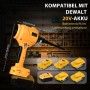 Dewalt - Soplador para batería de 20 V, motor sin escobillas de alta velocidad, 447 MPH, para garajes, talleres, aserraderos,