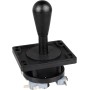 EG STARTS American Style Arcade Competition 2Pin Joystick conmutable Desde 8 Modos de Funcionamiento manija elíptica Negra