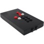 F8-PC Todos los Botones Arcade Joystick Game Controller for Ordenador Personal/Androide Arcade Game Console (Size : Red Black)