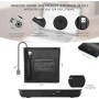 Antika Grabadora de DVD/CD Externa USB 3.0 Portátil Diseño Ultra Delgado, Lector de DVD/CD con Capacidad de Corrección de