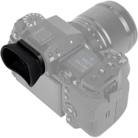 PROfezzion Visor Ocular Silicona Suave de Largo y Extendido para Canon EOS 6D, 6DII, 5D, 5DII, 80D, 70D, 60D, 77D, 800D, 760D,