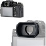 PROfezzion Visor Ocular Silicona Suave de Largo y Extendido para Canon EOS 6D, 6DII, 5D, 5DII, 80D, 70D, 60D, 77D, 800D, 760D,
