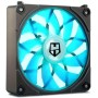NOX XTREME PRODUCTS HUMMER V-FAN - Ventilador para Caja PC 120mm, ARGB en espejo infinito, 9 aspas traslúcidas, rodamientos