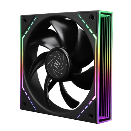 TR TL-M12 120mm ARGB CPU Cooler Fan viene con efecto de luz de espejo argb, ventilador silencioso de PC PWM con velocidad de