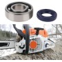 VGOL Juego de 2 Cojinetes de Cigüeñal Y Sellos de Eje de Motosierra Compatible con Stihl MS271 MS291 MS270 MS280 MS311