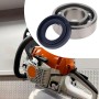 VGOL Juego de 2 Cojinetes de Cigüeñal Y Sellos de Eje de Motosierra Compatible con Stihl MS271 MS291 MS270 MS280 MS311
