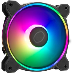 Cooler Master MasterFan MF120 Halo Edición Blanca ARGB: Ventilador de Caja y Refrigerador, Doble Anillo Iluminación ARGB, Diseño Cooler Master MasterFan MF120 Halo Edición Blanca ARGB: Ventilador de Caja y Refrigerador, Doble Anillo Iluminación ARGB, Diseño