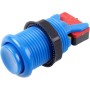 EG STARTS 6X American Standard Style Arcade Buttons Switchable Switches Happ Type 30mm Terminals 187" (4.8mm) Jamma Mame Kit