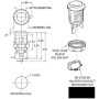 EG STARTS 6X American Standard Style Arcade Buttons Switchable Switches Happ Type 30mm Terminals 187" (4.8mm) Jamma Mame Kit