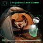Table Fan 6" 20000 mAh, Mini USB with 3 Adjustable Speeds, Timer, 180° Rotary, Portable for Office, Home, Travel, Camping