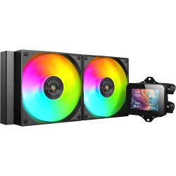 Mars Gaming ML-VISION240, Refrigeración Líquida AIO, TDP 500W, 2X Ventiladores ARGB con Núcleo de Cobre y Aluminio FDB, Pantalla Mars Gaming ML-VISION240, Refrigeración Líquida AIO, TDP 500W, 2X Ventiladores ARGB con Núcleo de Cobre y Aluminio FDB, Pantalla