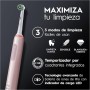 Oral-B Pro 3 3900N Cepillos de Dientes Eléctricos (Pack de 2) con Mango Recargable y Cabezal de Recambio, Diseñado Por Braun,