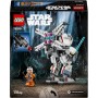 LEGO Star Wars Meca ala-X de Luke Skywalker Juguete de Construcción con Minifigura para Coleccionar y Espada Láser, Juego de