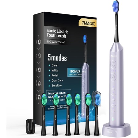 Cepillo Electrico Cepillo de Dientes Eléctrico, Cepillos de Dientes Eléctricos Sónicos, Cepillo Dientes Electrico - 3
